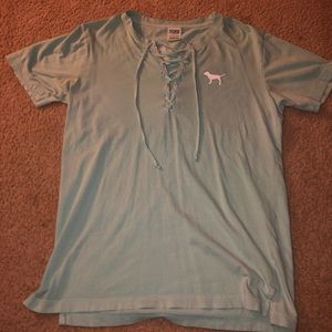 Victoria Secret Pink Lace Tee